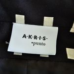 Akris Punto  White Black Square Dot Print Dress and Jacket set size 8 Photo 9