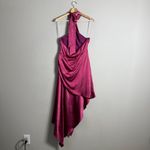 Elliatt Revolve Caroline Dress Women's Large Ruby Asymmetrical Halter Party NWT Photo 4