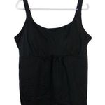 Swimsuits For All 07812 Black Tankini Top Swimsuit Size 22 Photo 0