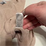 Fate Womens Size Large‎ Light Beige Sleeveless Sweater Back Tie Coastal Preppy Tan Photo 4