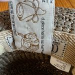 CORROBOREE Australia‎ Natural Woven Wide Brim Floppy Sun Raffia Hat Foldable Med Tan Photo 9