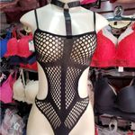 Festival Fishnet Black Bodysuit Harness New Photo 4