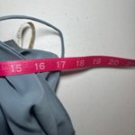 Jenny Yoo  Sabine Blue Gray Slate‎ Formal Bridesmaid Gown Dress Anthropologie 4 Photo 6