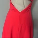 Felicity and Coco Neon Pink Plunge Vneck Open Back Cocktail Dress Size M Photo 4