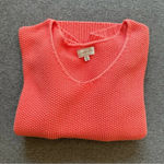 Lucky Brand  Pink Long Sleeve Sweater Small Photo 1