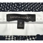 Banana Republic  Black White Sloan Pants Size 6 Short Ankle Stretch Trousers Photo 7