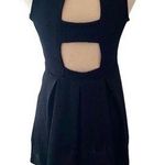 Xhilaration Black lace detail open back dress size small Photo 1