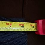 Melissa Paige Melisa Paige Black Geometric Sequence Mini Skirt SZ PXL Elastic Waist Photo 8