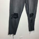 Bohme ‎ Harold distressed mom jeans black size 27 Photo 3