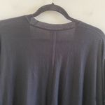 Planet By Lauren G Black Scoop Neck Long Sleeve Sweater One Size Fits All Photo 7