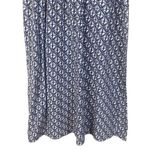 Charter Club  Blue Print Sleeveless Lightweight Summer Dress Women SZ SP Photo 2