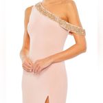 Mac Duggal Beaded Drop Shoulder Jersey Gown, New with Tag, Retail $398 Photo 2