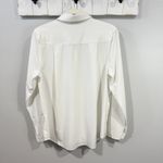 Athleta  Urbanite Top White Size S Relaxed Lightweight Tee Photo 4