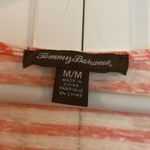 Tommy Bahama  100% linen striped vneck tshirt M Photo 3