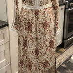 Lucca Couture LUCCA- vintage Floral embroided lace Maxi Dress Photo 0