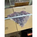 One World Top Medium Bohemian Paisley Sheer Poncho Blouse Festival Photo 3