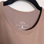 Klassy Network  Ribbed Racerback Bodysuit Photo 2