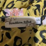 Southern Stitch Sz Small Multicolor Floral Animal Print Metallic Mock Neck Dress Photo 4