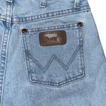 Wrangler Women’s Slim Fit Cowboy Cut Jeans Light Blue Wash High Rise LONG 7 x 36 Photo 5