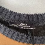 ZARA  Wool Collection Sleeveless Rust charcoal gray top NWTs size small Photo 3