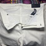 Chico's NWT So Slimming Girlfriend Crop Rolled Cuff Jeans White Size 0.5 10 Photo 4