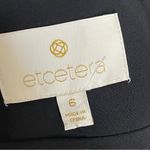 Etcetera  | Tweed Lace Overlay Blazer Jacket Sz 6 Photo 7