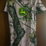 John Deere NWT  Mossy Oak Pink Tshirt Photo 0
