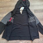 PINK - Victoria's Secret Pink Victoria Secret Nebraska Huskers Fleece Full Zip Jacket Sweater Small Photo 2