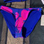 Maaji reversible Bikini Cobalt Blue Parade Crochet And Fushia L Photo 1