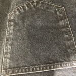 ZARA High Rise Wide Leg 90s Retro Black Jeans Size 4 Photo 5