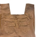 Spanx Stretch Twill Ankle Cargo Pant Pants Honey Glow Sz XL Stretch Pockets Photo 4