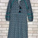 Boden Heidi Jersey Indian Ocean Fringe Dress Size 6 Photo 3