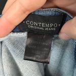 Contempo Vintage 90s 100% cotton denim button dress size 12 Photo 4