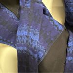 Alo Yoga  Illusion 3 Tribal print leggings Arctic Royalty Blue Black Pant Size M Photo 4