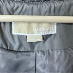Michael Kors  Womens Gray Fur Trim Hooded Long Sleeve Puffer Jacket Size Small Photo 7