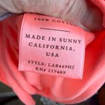 Frank & Eileen  Mini Cory VTG Muscle Tee Coral Pink Sleeveless Shirt Dress LG Photo 5