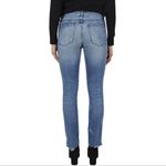 Black Orchid | Valencia Distressed Raw-Hem Bardot Straight-Leg Jeans - Women-NWT Photo 2
