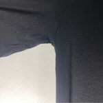 White House | Black Market  Black Slub Knit Long Sleeve V Neck T Shirt Size Small Photo 7