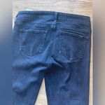 American Eagle AE Ne(x)t Level Ripped Waisted skinny size 7R W28 L31 washed black distressed Photo 7