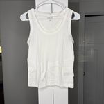 J.Crew  Vintage Jersey Scoopneck Tank White Photo 1