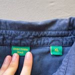 Vintage Stoneytown Road Short Sleeve Polo Shirt Blue Size XL Photo 5