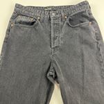 GRLFRND Revolve  The Karolina High Rise Straight Crop Jean Washed Black Size 28 Photo 10