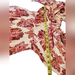 Old Navy  Waist-Defined Floral Cold-Shoulder Cutout Smocked Mini Dress Size: M Photo 4