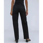 Everlane NWT Sz 23 The Curvy Way High Straight Jean Coal Black Organic Cotton Photo 11