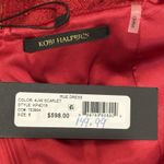 NWT Kobi Halperin Size 6 Scarlet Red Rue Tweed Mini Dress $598 KP4D15 Photo 4