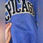 Gildan  Heavy Blend “CHICAGO” Embroidered Casual Blue Hoodie Size Small Photo 8