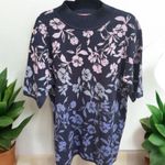 Isaac Mizrahi  Live! Mockneck Jacquard Sweater XL Photo 2