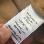 AYR  Tan Sweater Small Casual Collared Boxy Cropped oversized Photo 5