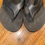 Oofos black ortho arch support trendy womens 8 flip flops Photo 3