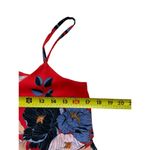 Rachel Roy Red Floral Adjustable Strap Top Size M 39-16 Photo 4